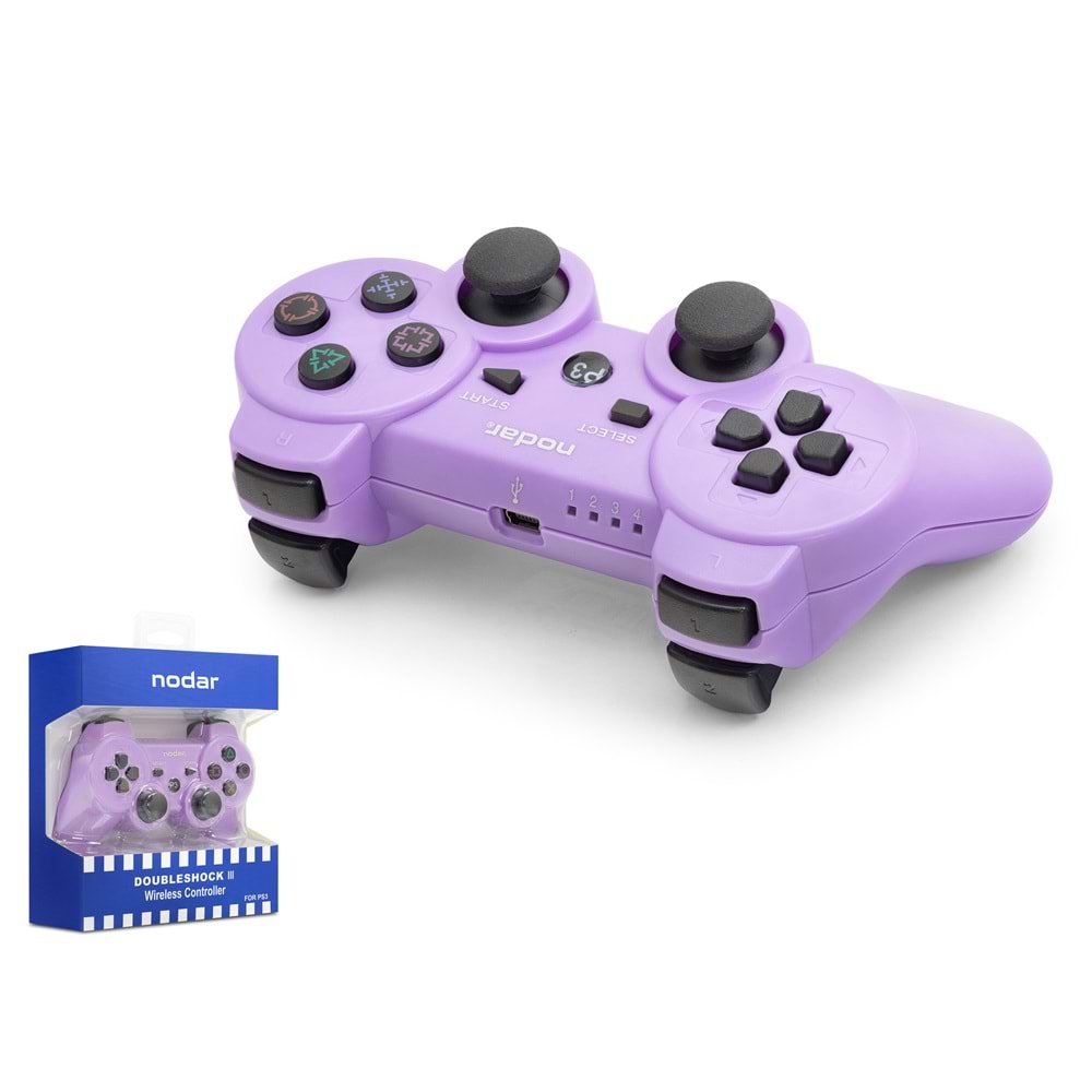Nodar Nd600e Ps3 Gamepad Lila
