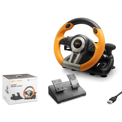 Nodar ND701 Pxn V3 Pro Direksiyon Seti Ps4/Ps3/Pc/Xbox one/Xbox Series X|S SwitchTuruncu