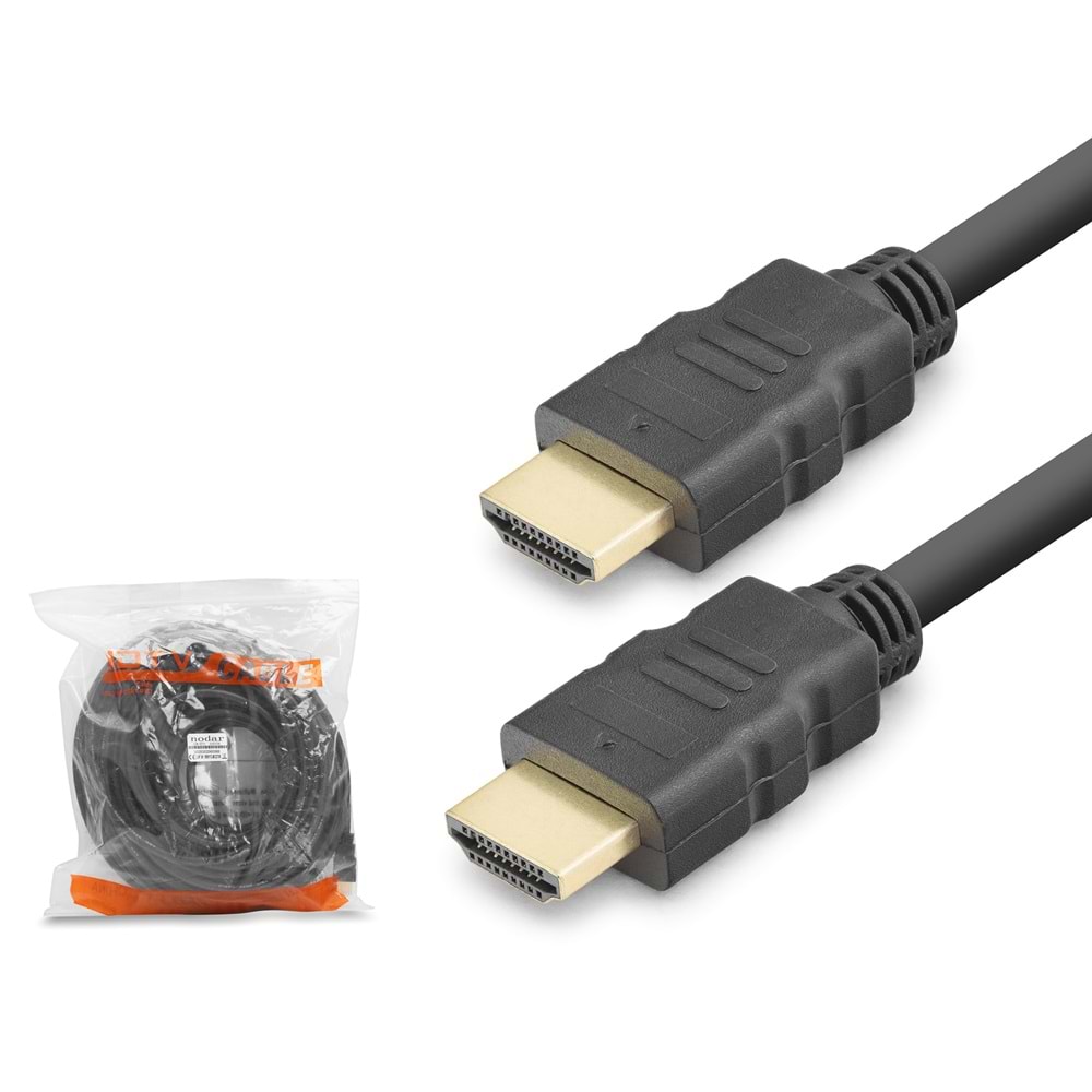 Nodar Xy6006 Hdmi Kablo Od7.0 14+1 Pvc 19M Siyah