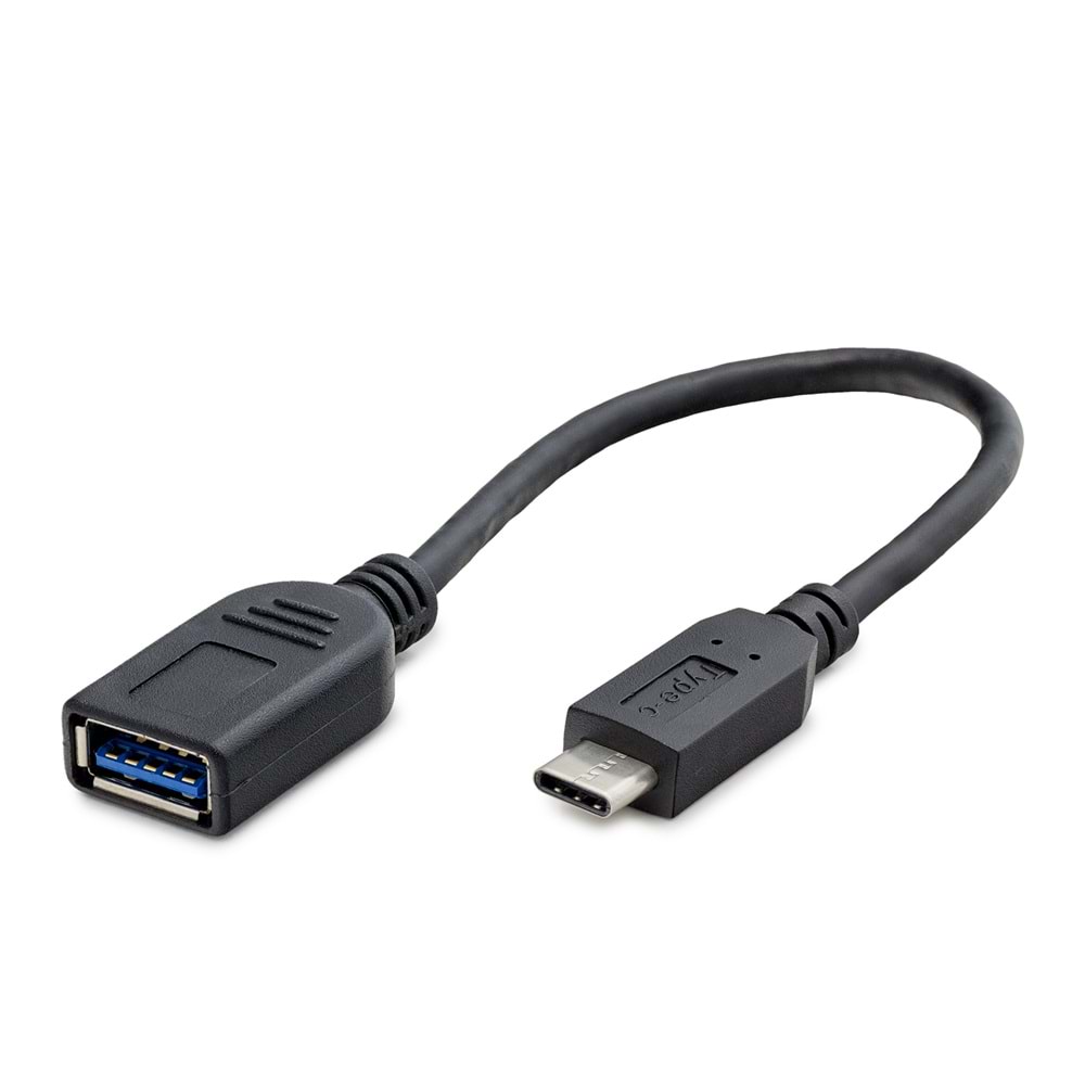HADRON HDX5010 USB-C (M) TO USB3.0 (F) KABLO OTG SİYAH